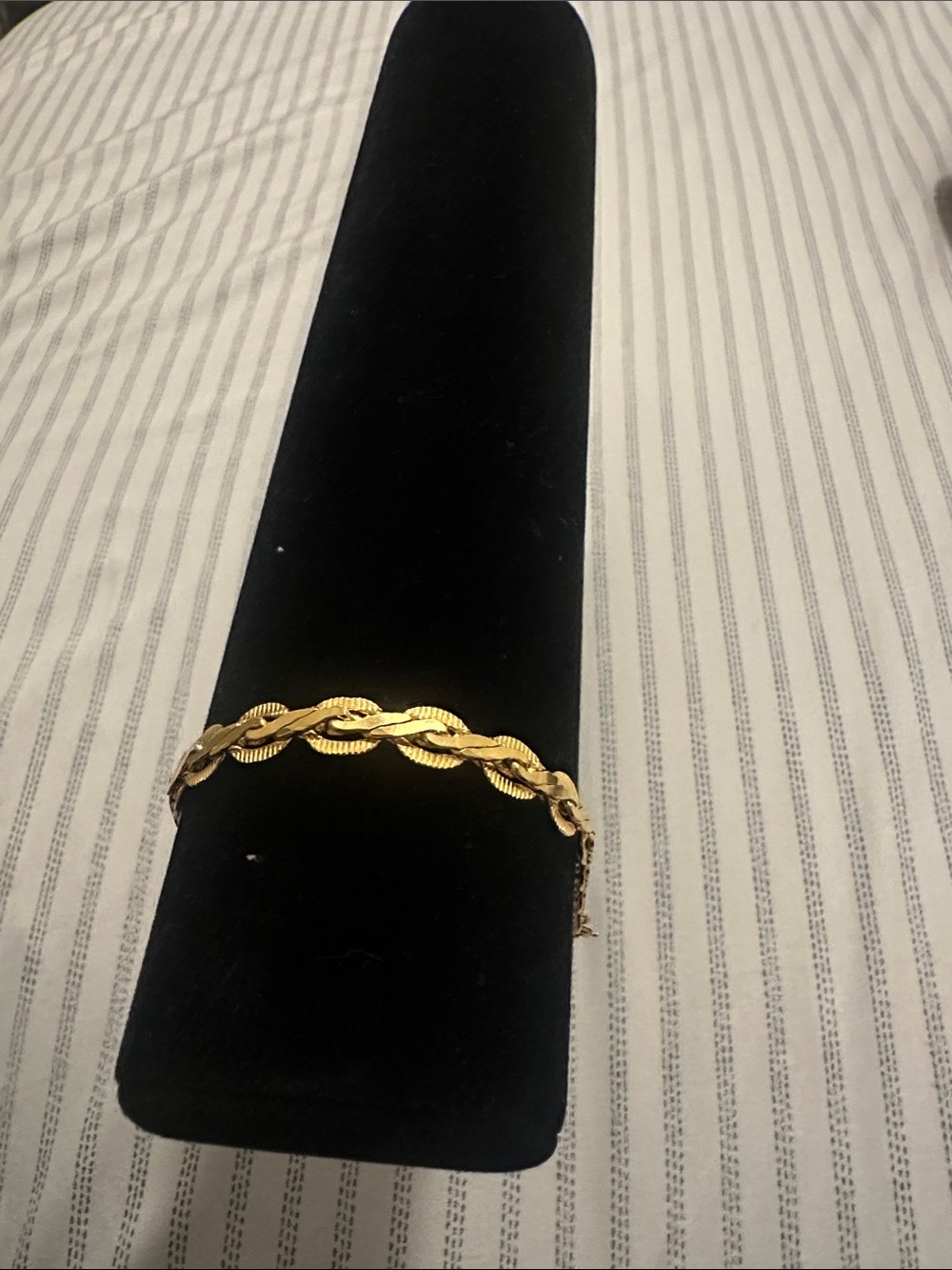Gold-Tone Braided Link Bracelet - Women's Jewelry